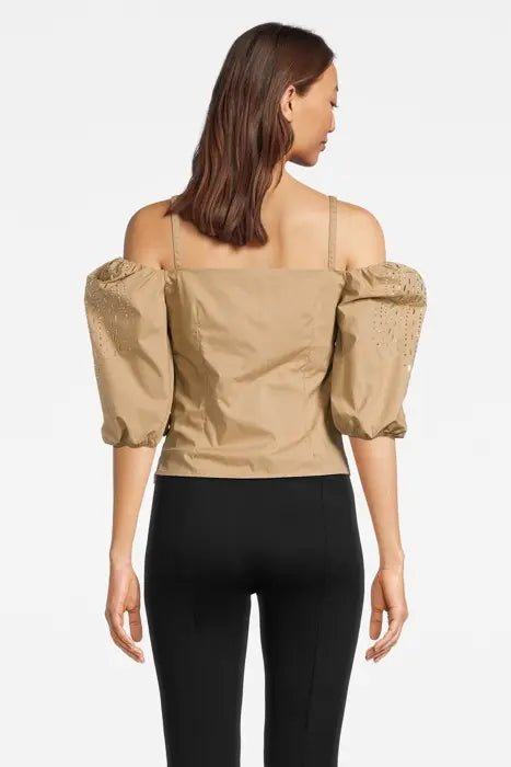 Blusa con maniche scese Pinko