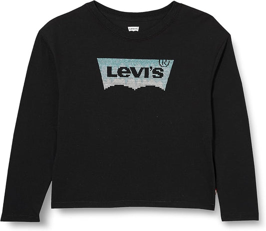 Levi's Lvg Meet And Greet Glitter Bat Maglietta Bambine e Ragazze