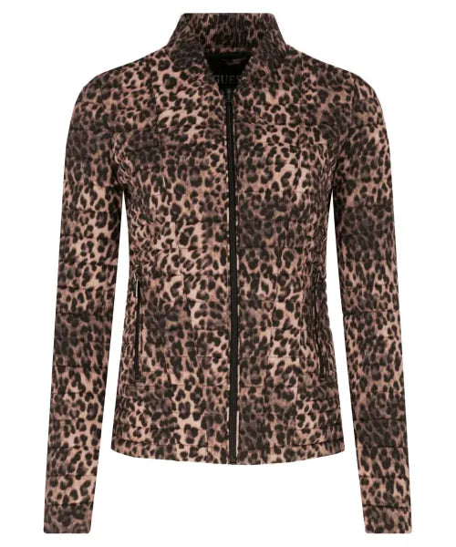 Giacca Donna Slim Fit Animalier Guess