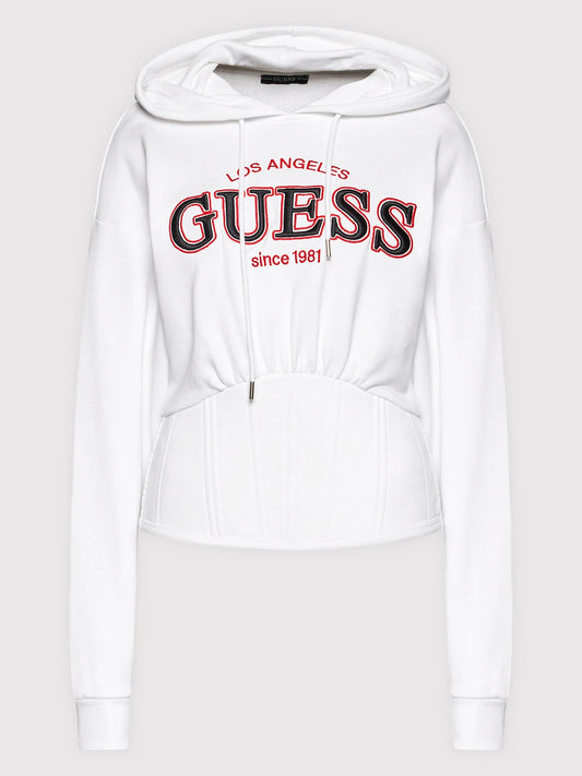 Felpa donna con cappuccio Regular Guess