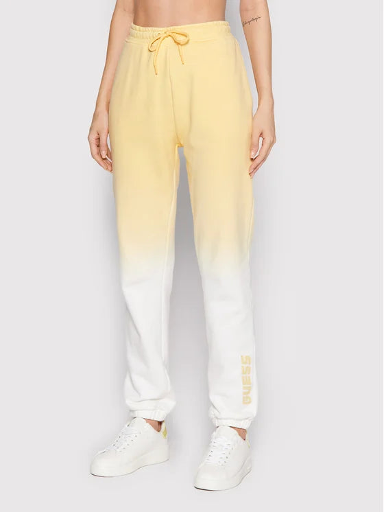 Guess Pantaloni da tuta Giallo Regular Fit