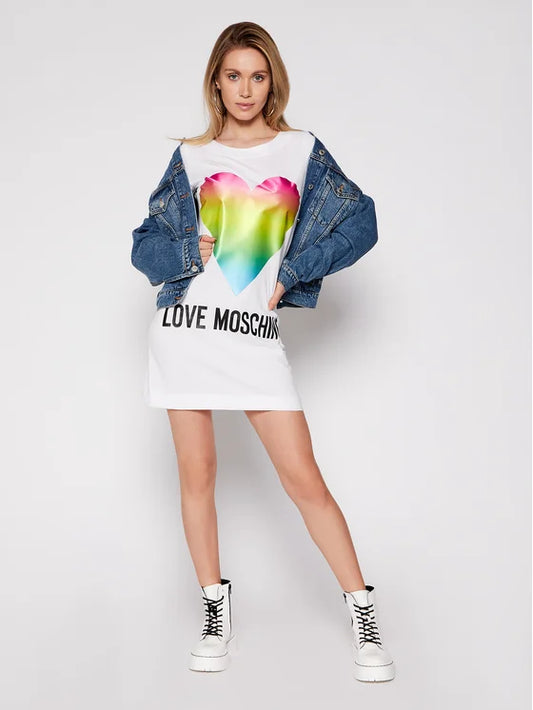 Abito con cuore Love Moschino